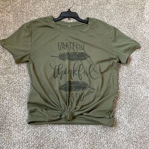 Grateful, thankful, blessed T-shirt